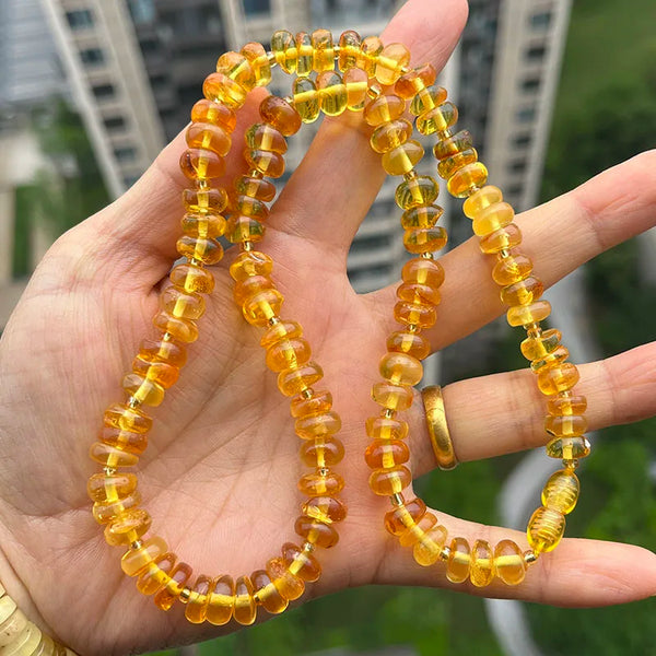 Yellow Amber Bracelet-ToShay.org