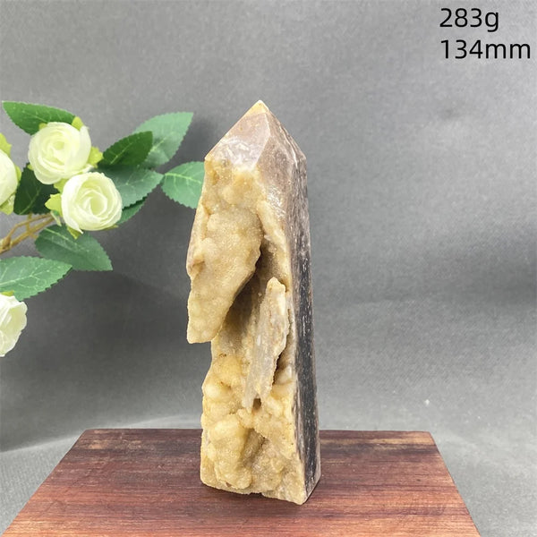 White Fluorite Cluster Point-ToShay.org