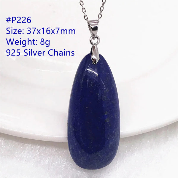 Blue Lapis Lazuli Pendant-ToShay.org