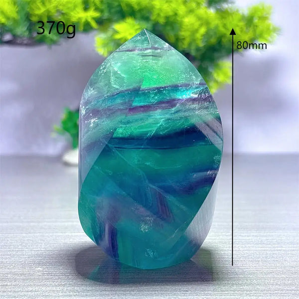 Rainbow Fluorite Flame-ToShay.org