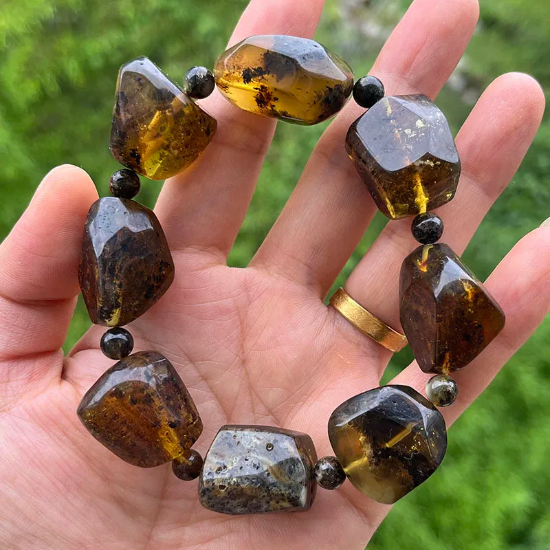 Yellow Amber Bracelet-ToShay.org