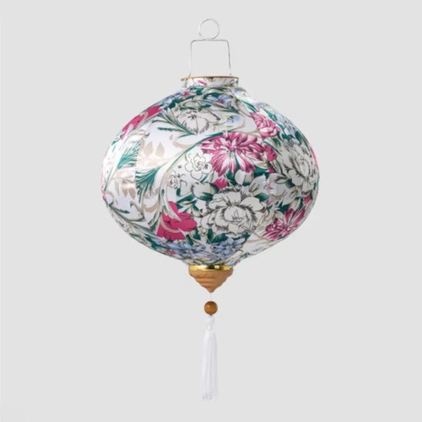 Flower Printed Lantern-ToShay.org