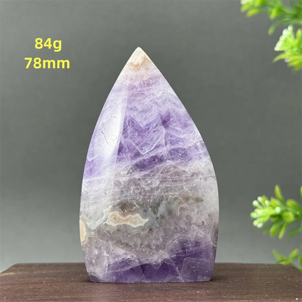Purple Amethyst Agate Torch-ToShay.org