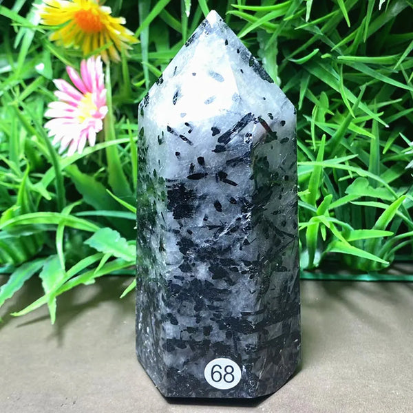 Black Hair Crystal Point-ToShay.org