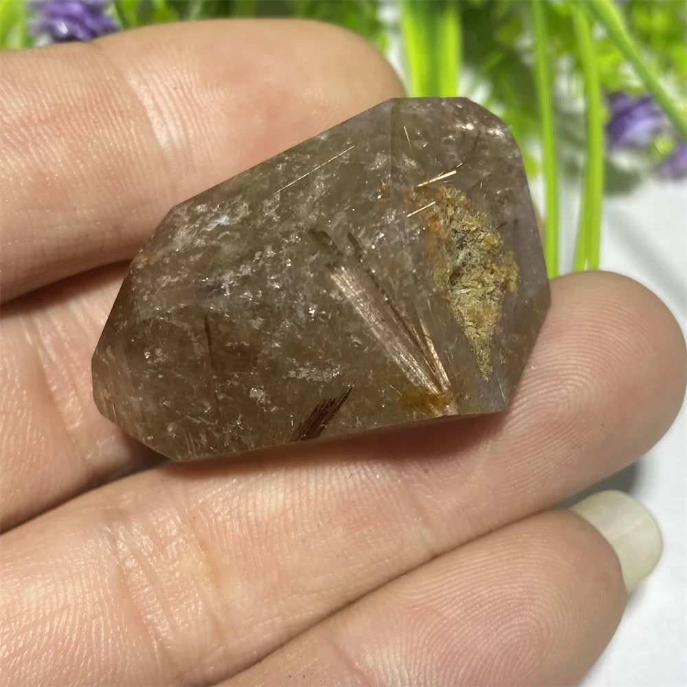 Gold Rutilated Quartz Rock-ToShay.org