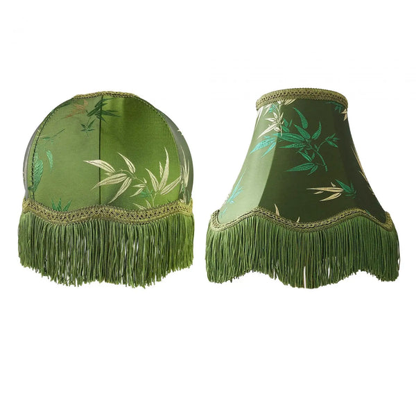 Green Bamboo Leaf Lamp Shade-ToShay.org