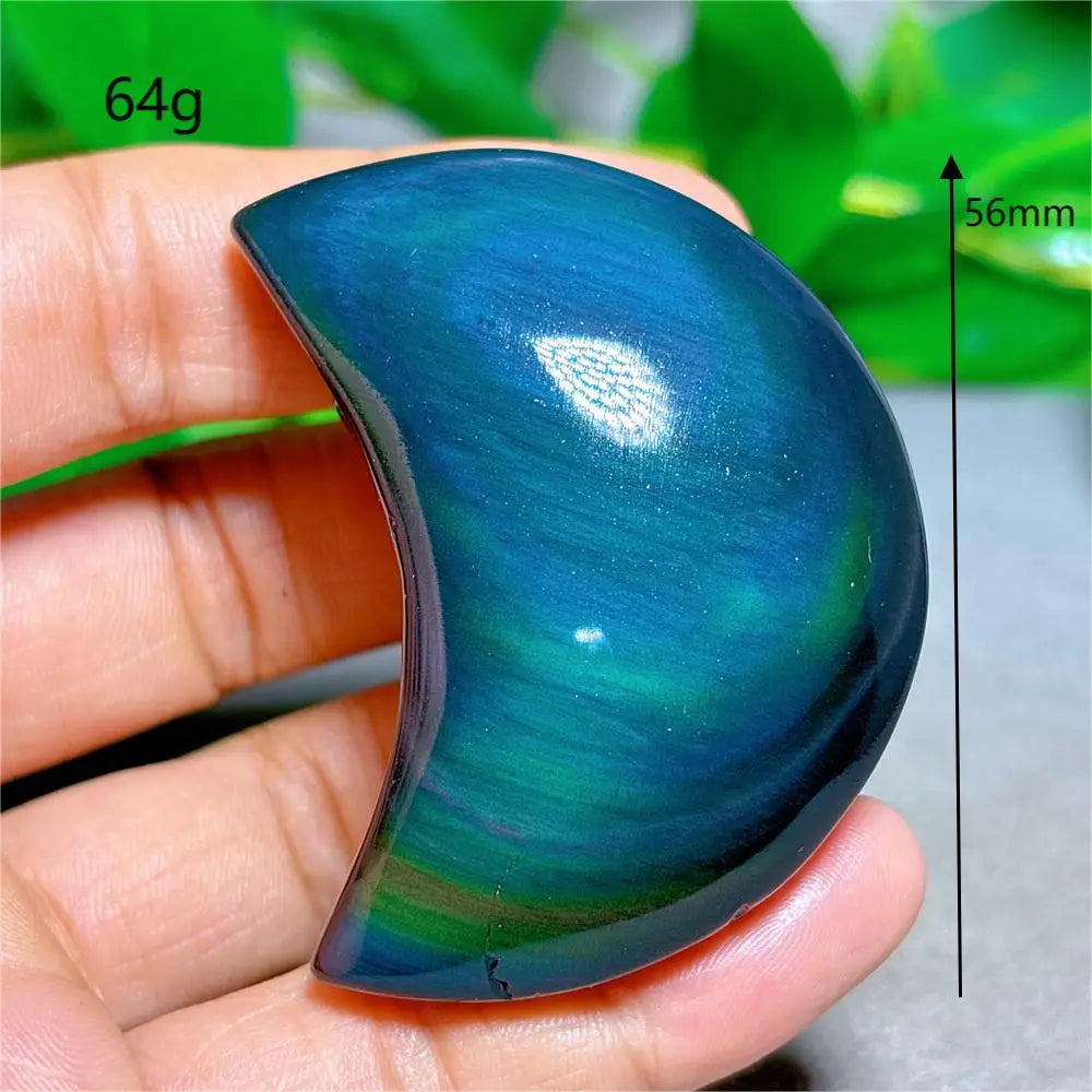 Rainbow Obsidian Moon-ToShay.org