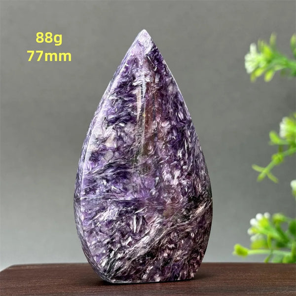 Purple Dragon Crystal Torch-ToShay.org
