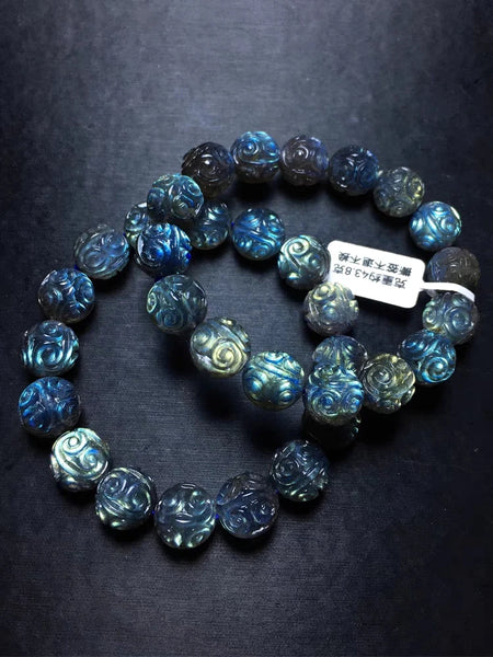 Blue Light Labradorite Bracelet-ToShay.org