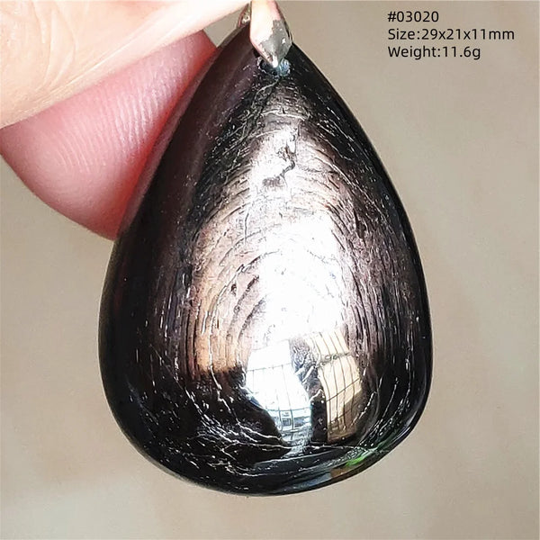 Black Hypersthene Pendant-ToShay.org