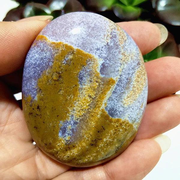 Mixed Ocean Jasper Palm Stones-ToShay.org