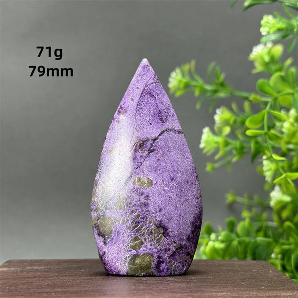 Purple Atlantis Amethyst Torch-ToShay.org