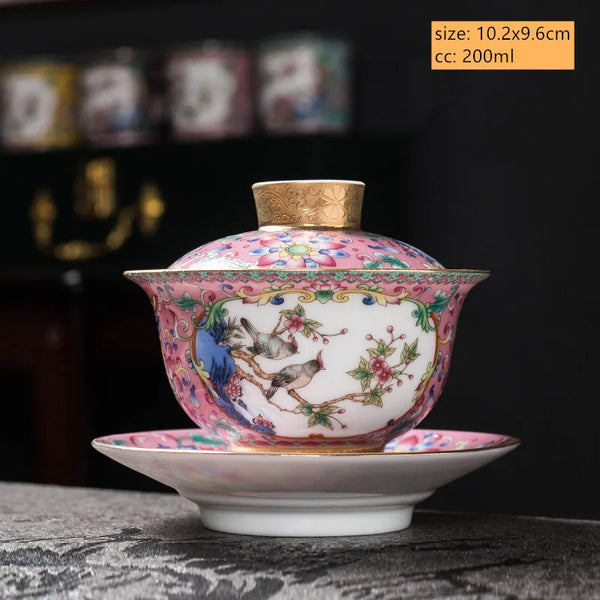 Jingdezhen Ceramic Tea Bowl-ToShay.org