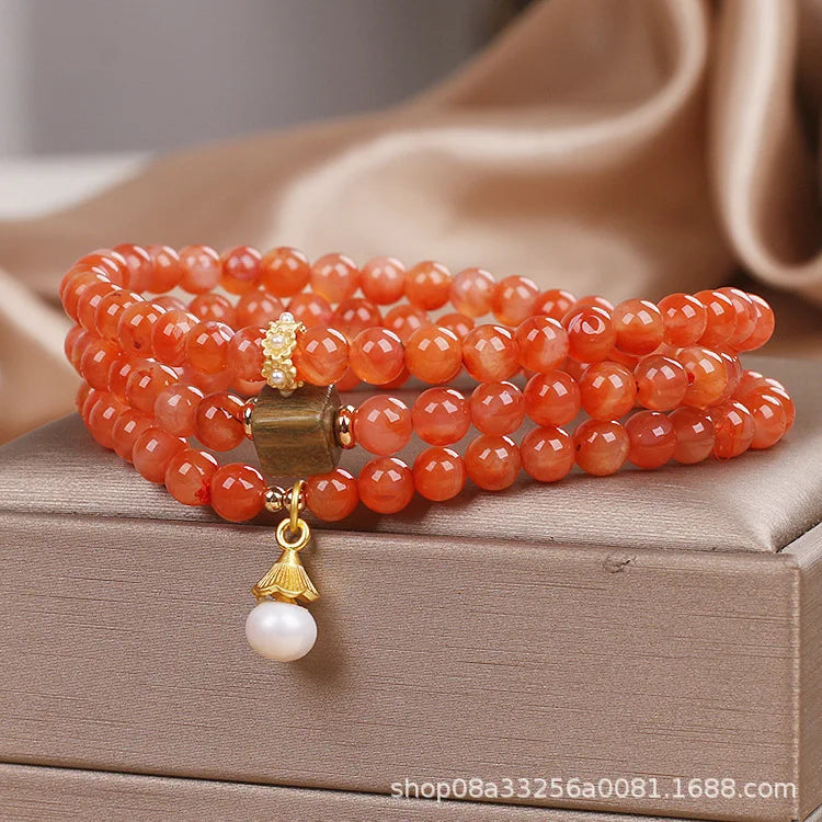 Red Ice Agate Bracelet-ToShay.org