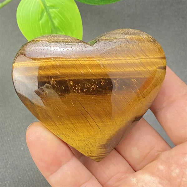 Yellow Tiger Eye Heart-ToShay.org