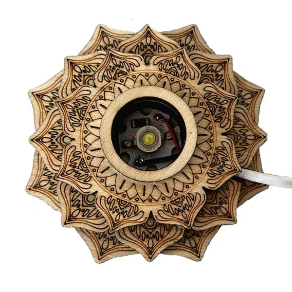 White Crystal Ball Night Lamp-ToShay.org