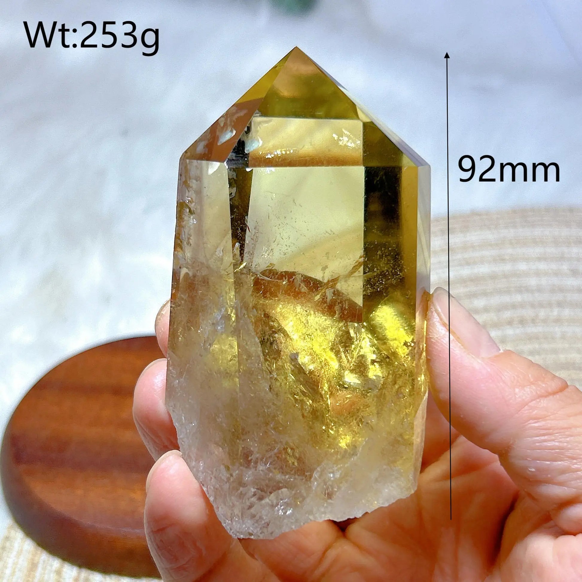 Yellow Citrine Smokey Quartz-ToShay.org
