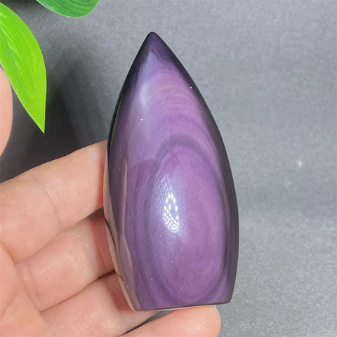 Rainbow Obsidian Crystal Point-ToShay.org