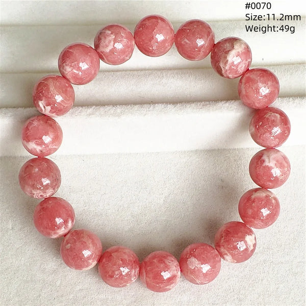 Pink Rhodochrosite Bracelet-ToShay.org