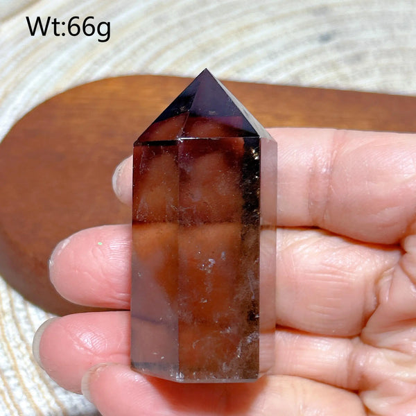 Smokey Rainbow Quartz Point-ToShay.org