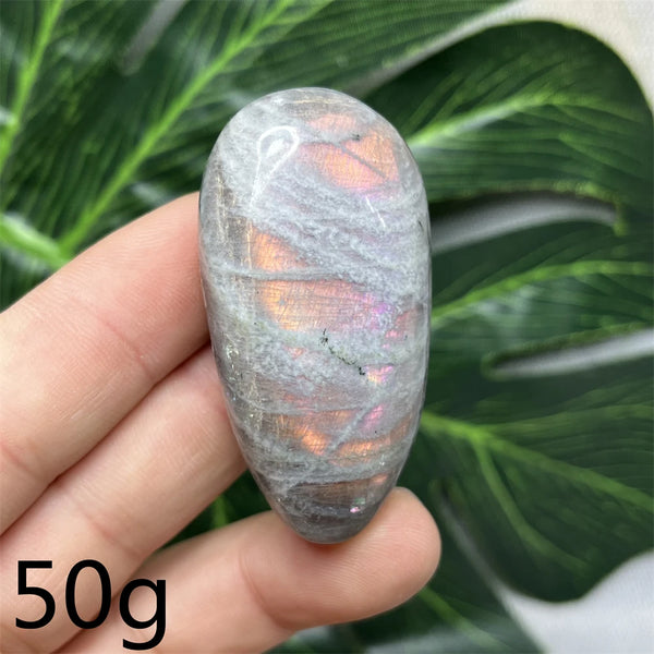 Purple Labradorite Palm Stone-ToShay.org