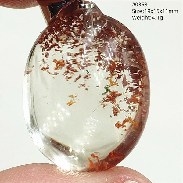 Red Orange Phantom Quartz-ToShay.org