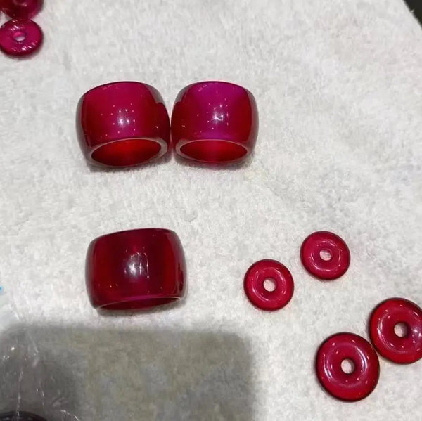 Red Corundum Tube-ToShay.org