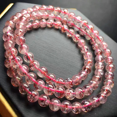 Red Super Seven Wrap Bracelet-ToShay.org