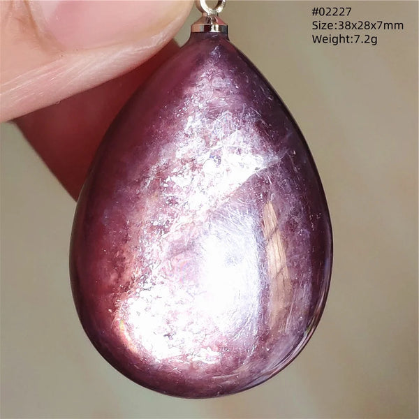 Purple Red Lepidolite Quartz-ToShay.org