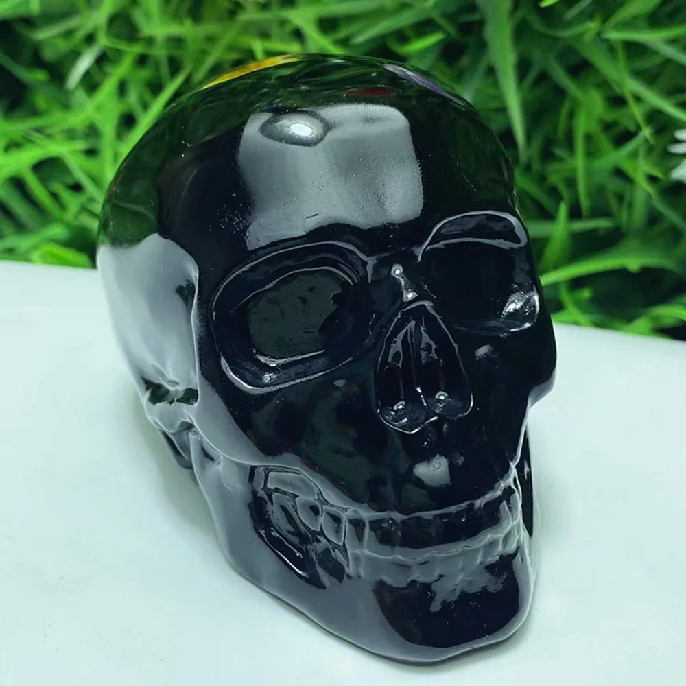 Black Obsidian Skull-ToShay.org