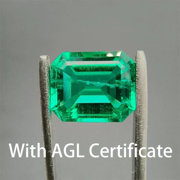 Green Faceted Emerald-ToShay.org