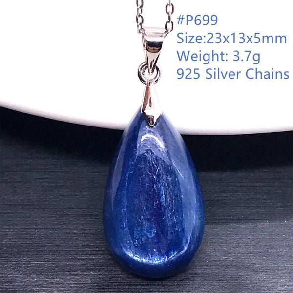 Blue Kyanite Pendant-ToShay.org