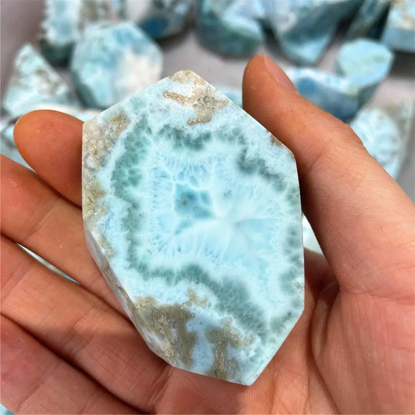 Blue Larimar Pectolite Quartz-ToShay.org