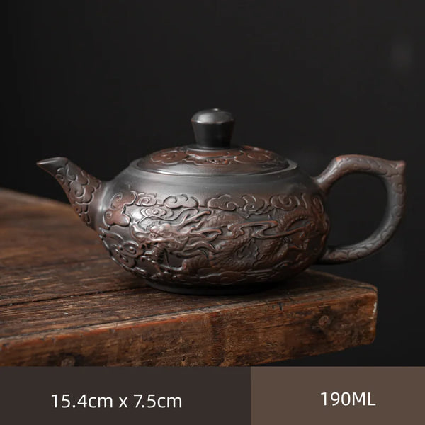 Dragon Clay Teapot-ToShay.org