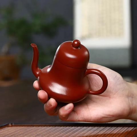 Purple Clay Teapot-ToShay.org