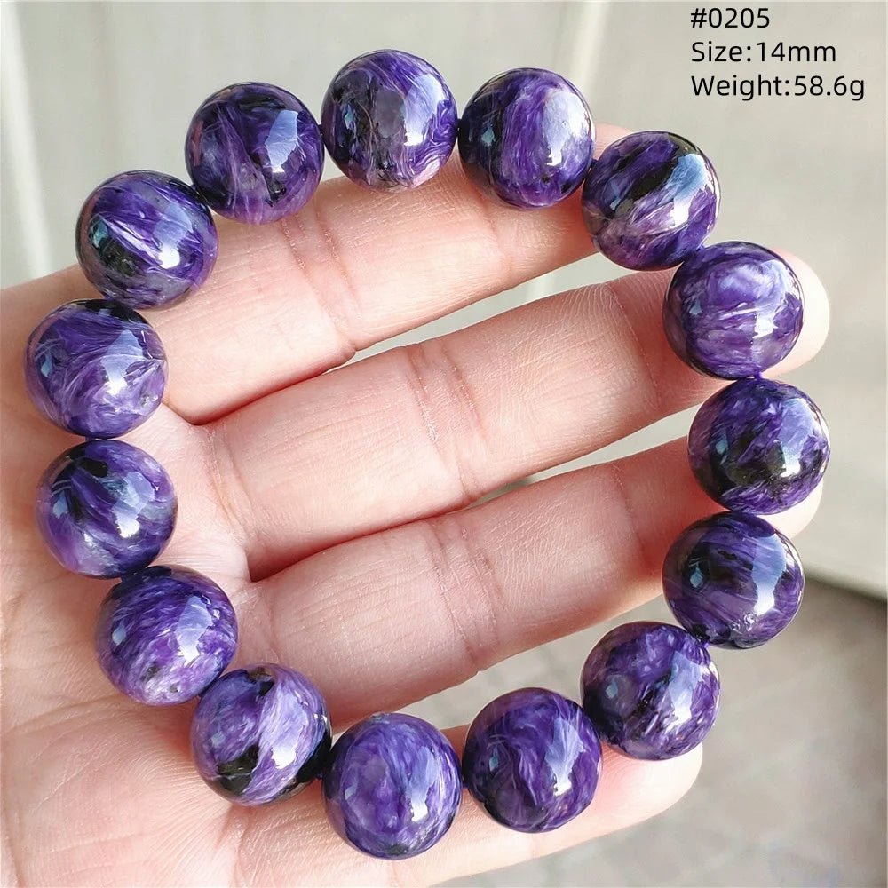 Purple Charoite Bracelet-ToShay.org
