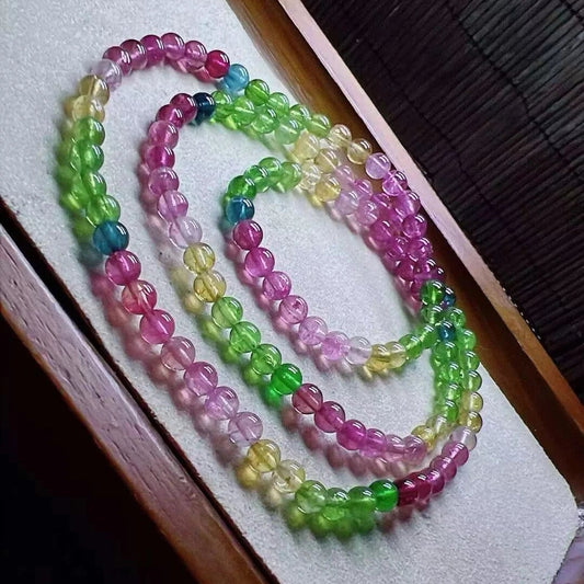 Green Blue Tourmaline Bracelet-ToShay.org