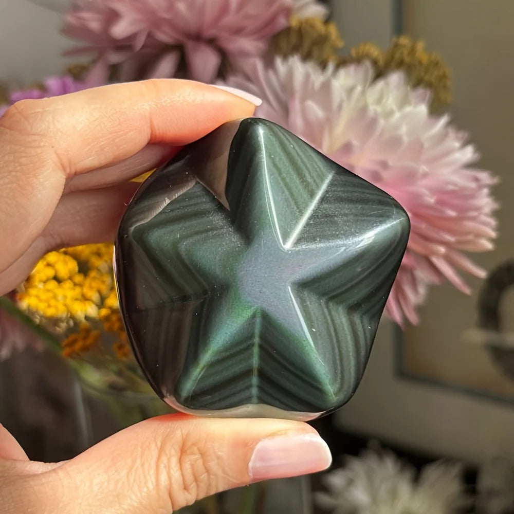 Rainbow Obsidian Star-ToShay.org