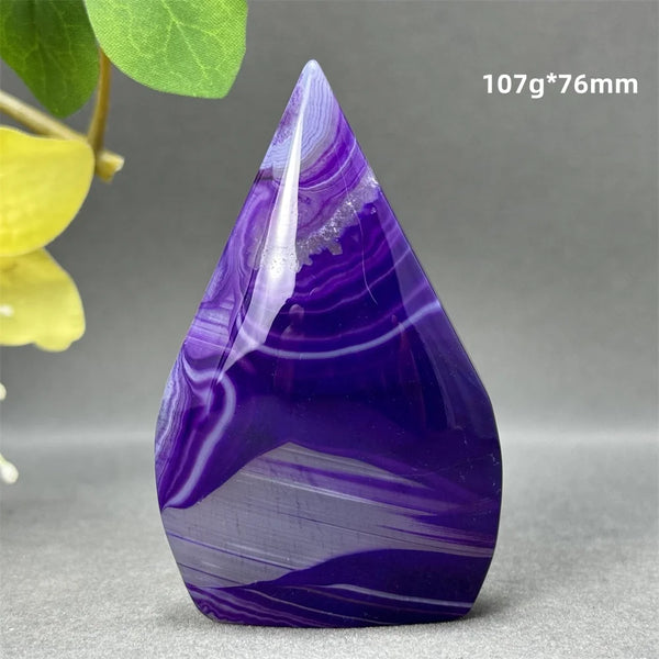 Purple Agate Torch-ToShay.org