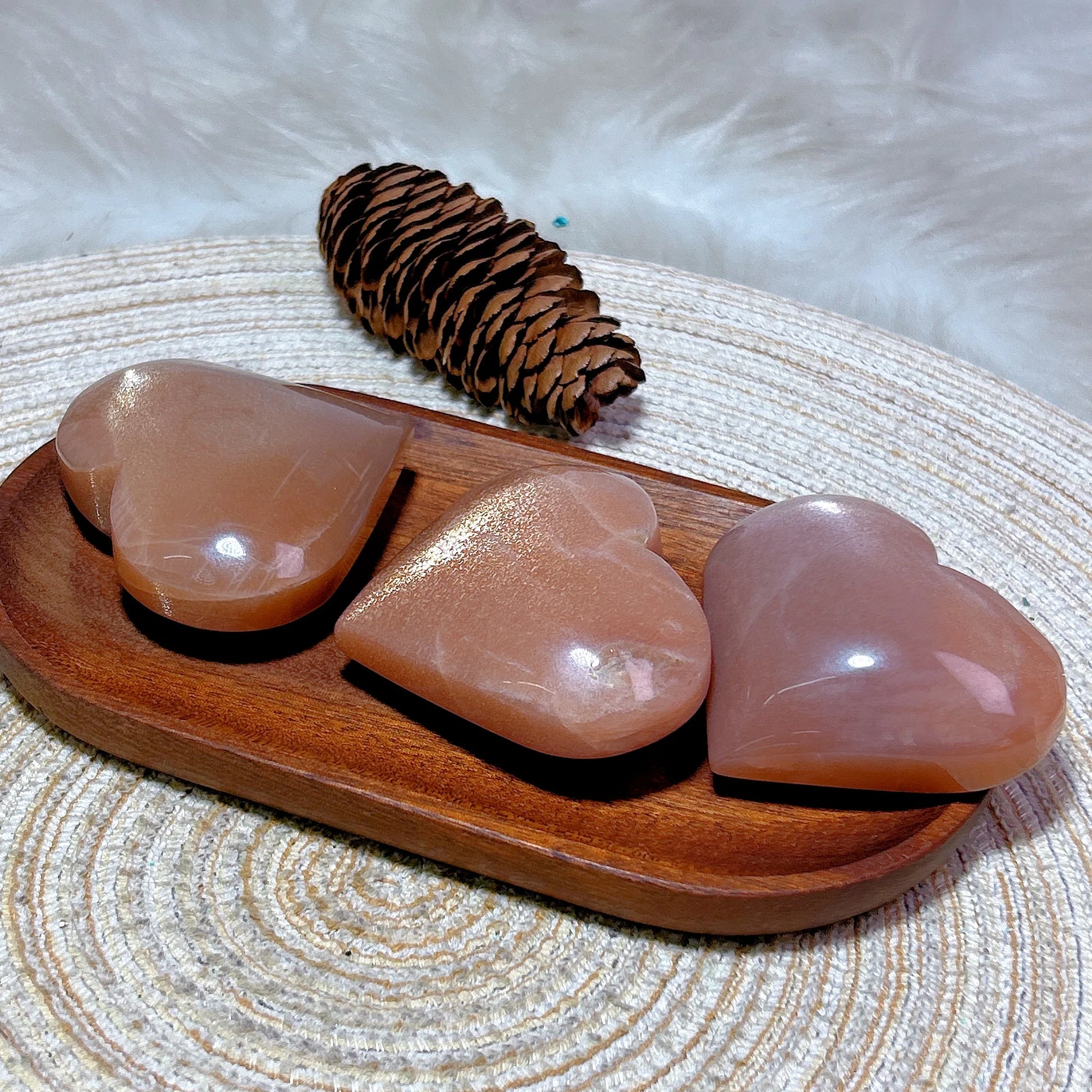 Orange Sunstone Hearts-ToShay.org