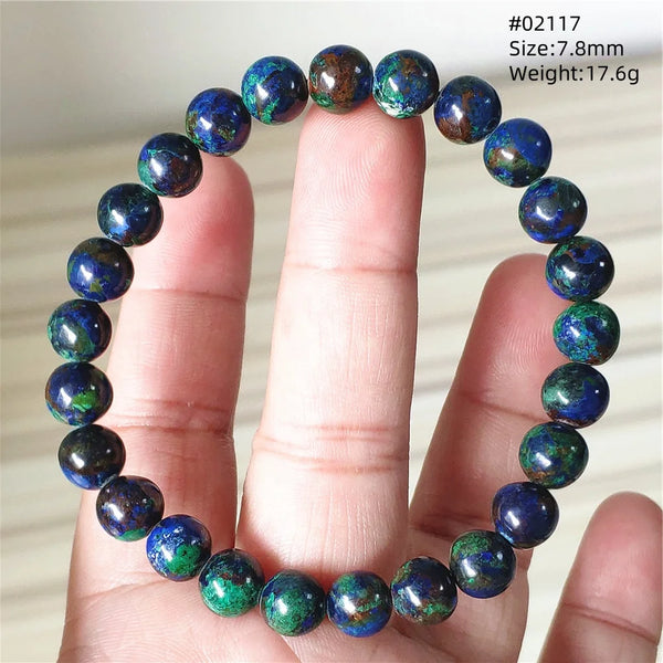 Blue Malachite Azurite Bracelet-ToShay.org