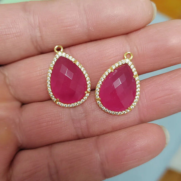 Mixed Crystal Drop Charms-ToShay.org