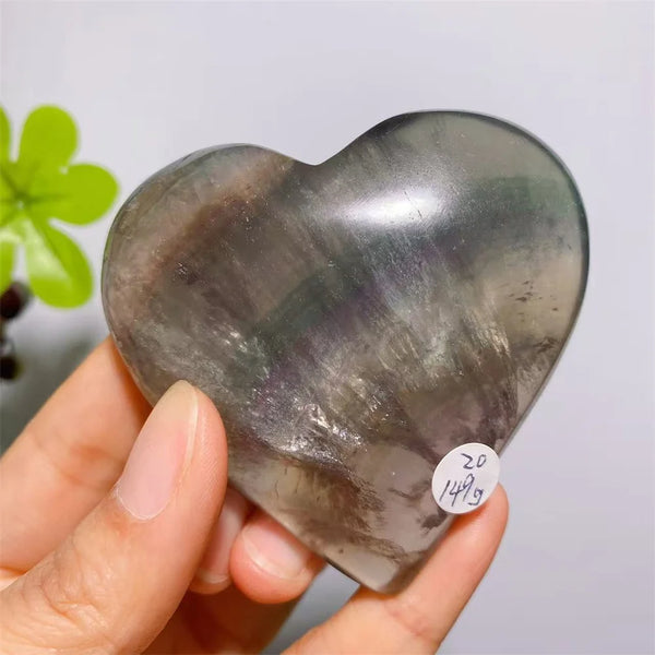 Rainbow Fluorite Hearts-ToShay.org
