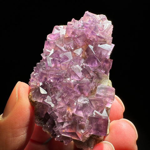 Purple Fluorite Crystal-ToShay.org