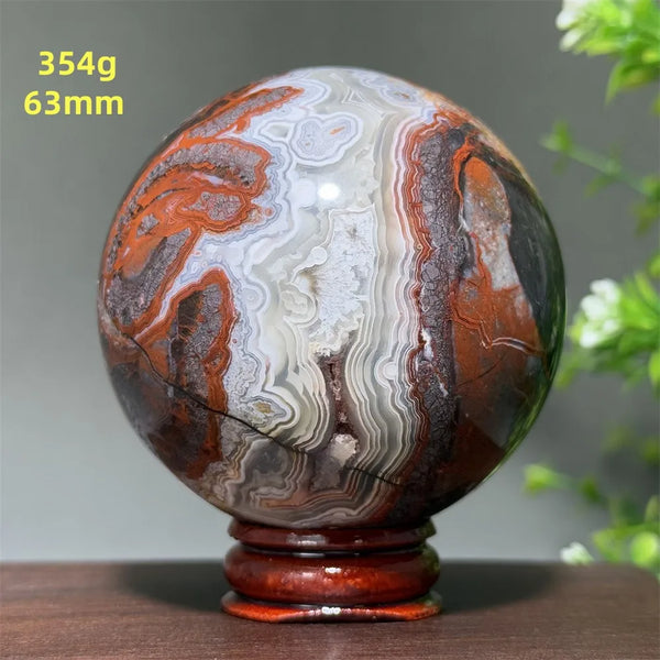 Brown Agate Ball-ToShay.org