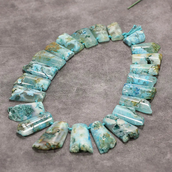 Blue Ocean Jasper Beads-ToShay.org