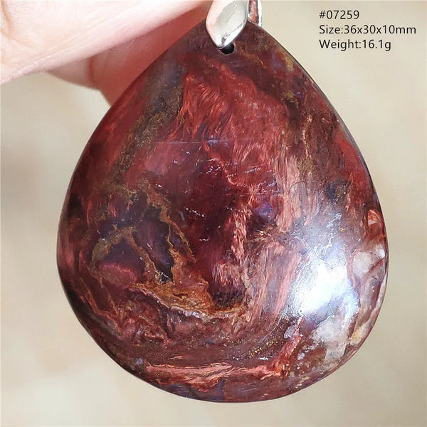 Blue Pietersite Chatoyant Pendant-ToShay.org