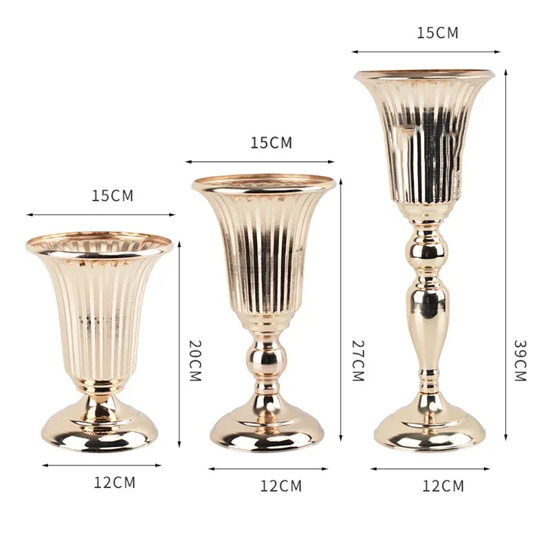 Goblet Flower Vases-ToShay.org
