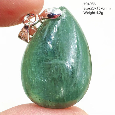 Green Kyanite Pendant-ToShay.org