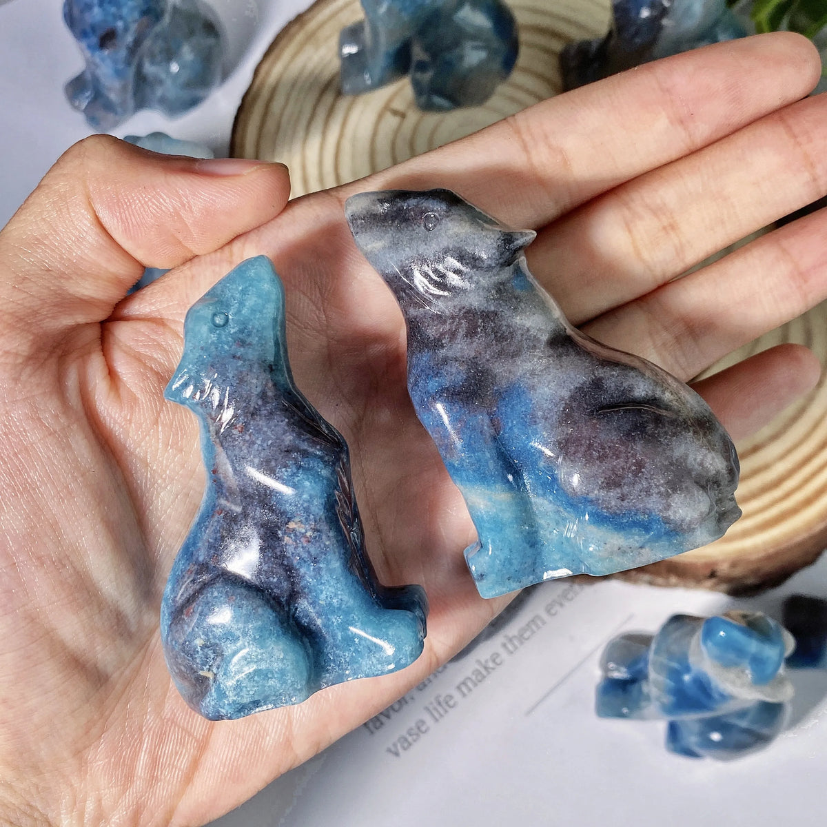 Blue Trolleite Wolf-ToShay.org